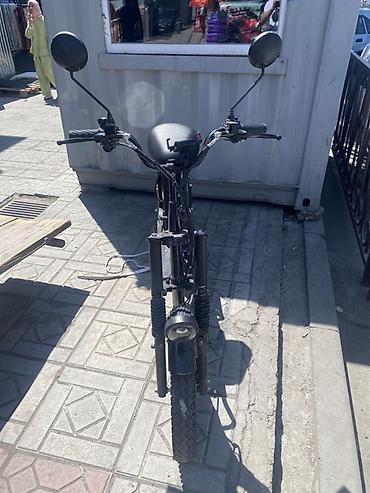 mini ev: Электроскутер (городской мини-байк) - Компактная рама с высоким рулем — 1