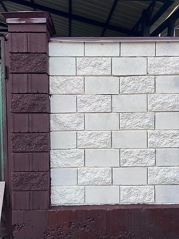 Ички жасалга: Покраска и тонировка фасадов/заборов под «колотый камень» - — 2