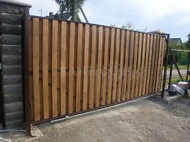 Откатные ворота: Распашные ворота от производителя. Изготавливаем надежные — 8