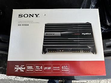 sony 1000w: Sony Xplod XM-N1004 stereo güc gücləndiricisi - Model: XM-N1004 — 1