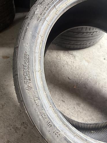 continental: Шины 225 / 40 / R 18, Лето, Б/у, Пара, Легковые, Continental — 5