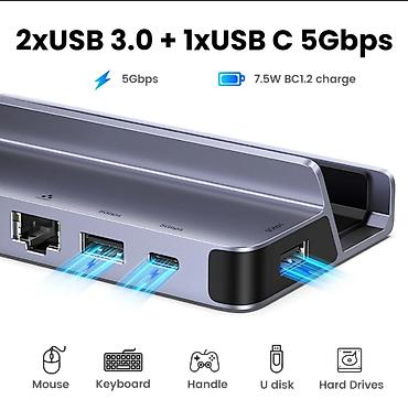 power: 🌟 ugreen usb-c док-станция — мощный хаб для твоих устройств! 🌟 💻 — 8