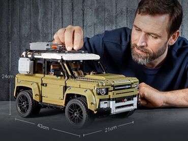 большой киндер сюрприз: Конструктор Technic Land Rover Defender 🔥🔥🔥 с Led освещением