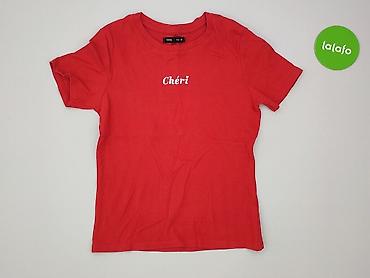 clothes in red: Sinsay, T-shirt damski, rozmiar M — 2