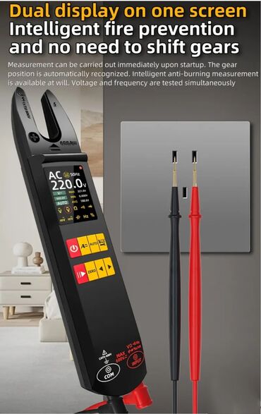 Multimetri: Pametna klešta-multimetar sa dvostrukim prikazom na jednom ekranu - — 11