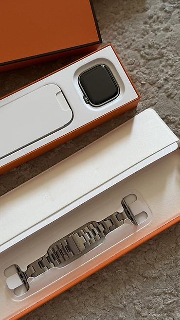 omega swatch: Apple Watch Hermès Series 11 42 mm Titanium Cellular | Полный комплект — 5