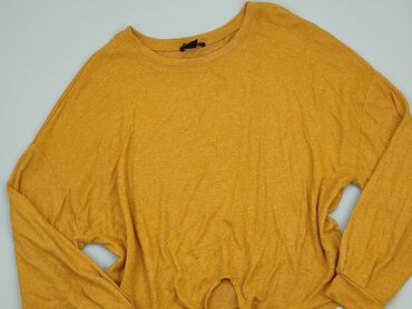 żółte bluzki z długim rękawem: Blouse, Amisu, L (EU 40), condition - Very good