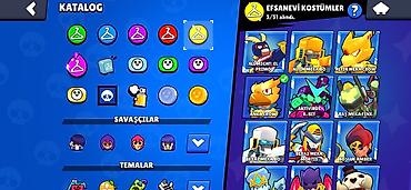 maraqlı profil şəkilləri: Brawl Stars hesabı – yüksək səviyyəli oyun profili - Kupa yolu: 30 — 9
