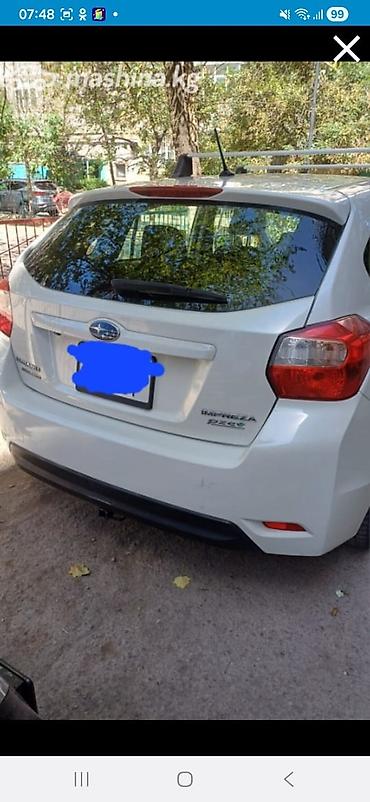 imprezza: Subaru Impreza WRX: 2015 г., 2 л, Вариатор, Бензин, Седан — 1