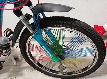 velosiped teker: İşlənmiş İki təkərli Uşaq velosipedi 26", sürətlərin sayı: 21, Ünvandan götürmə — 1