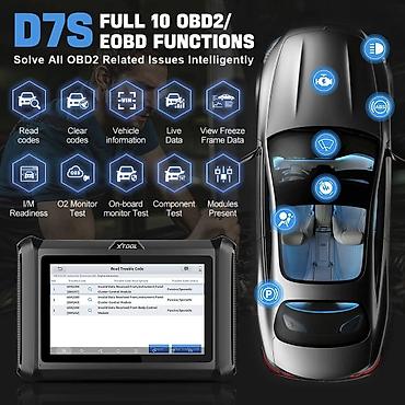 Alati za automobile: XTOOL D7S V2.0 (2026) – profesionalni dijagnostički tablet skener za — 3