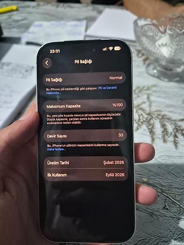 iphone qiyməti: IPhone 17, 256 GB, Ağ, Face ID — 1