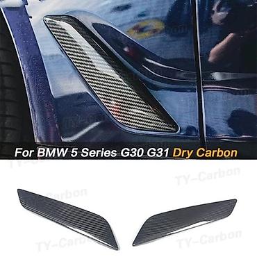 Декоративные накладки: Декоративные накладки На панель, Карбон, BMW, 2018 г., Б/у, Самовывоз — 14