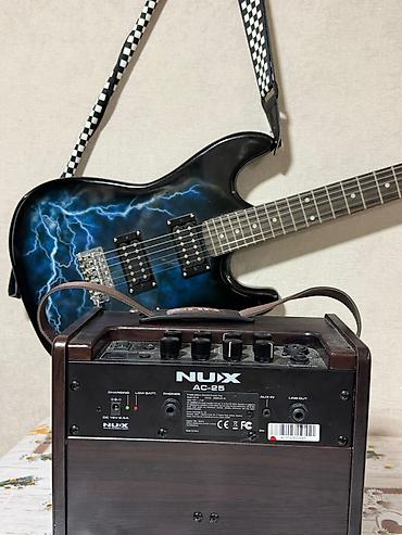 gitara qara: Hər ikisidə təzədir və az istifadə olunub. hobbi kimi alınıb.endirim — 2