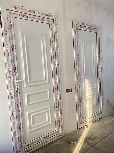 Plastik qapılar: Hamam üçün Yeni Plastik qapı 90x220 sm Çərçivə ilə, Zəmanətli, Ödənişli quraşdırma, Ödənişli çatdırılma, Ünvandan götürmə — 5