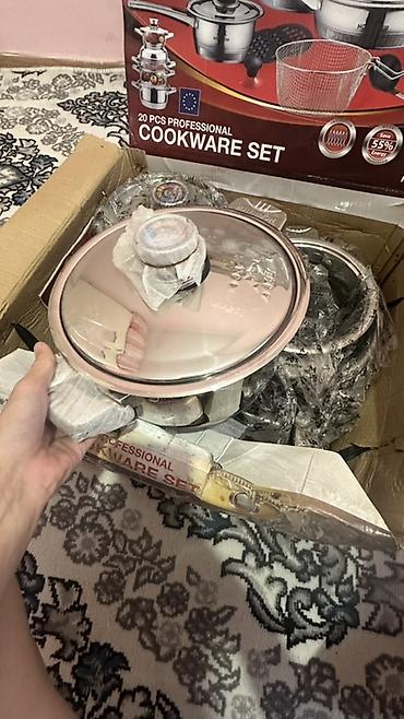 Наборы посуды: Набор посуды 20 предметов HOFFNER (Professional Cookware Set) - — 5