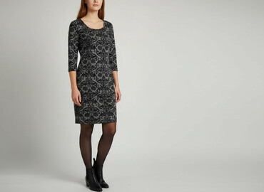 sukienki plus size elegancka: Yessica, Women`s dress, size XS (EU 34)
