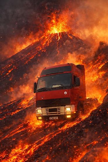 Тягачи: Тягач, Volvo, Тентованный — 2