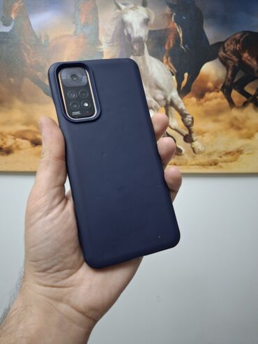 Redmi: Redmi Note 11, 128 GB, rəng - Gümüşü, Barmaq izi — 7