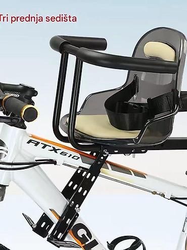 Dodaci za bicikl: Prednje dečije sedište za bicikl - Montaža na gornju cev rama ispred — 2