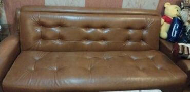 tek divan modelleri: Раскладной диван, Б/у, Раскладной, С подъемным механизмом, Кожа, Нет доставки