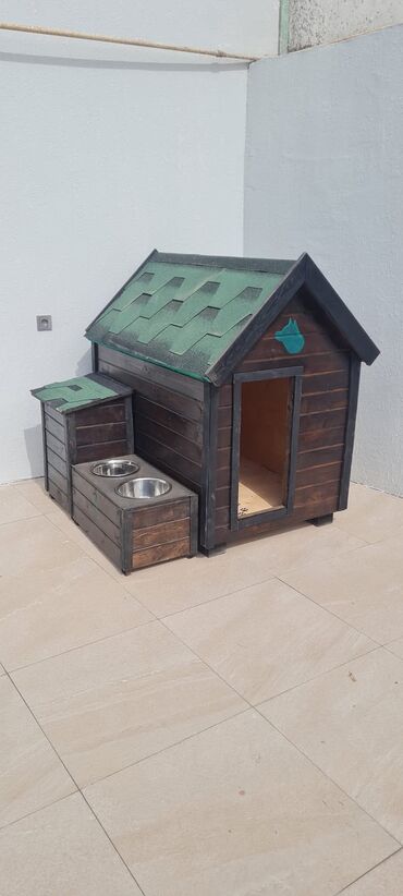 Qəfəslər: Məhsul: İt üçün açıq havada volyer və taxta it evi - Konstruksiya — 23
