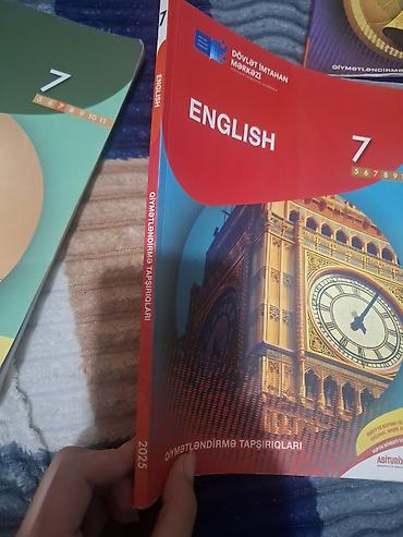 Книги и журналы: Məhsul: “English 7 – Qiymətləndirmə Tapşırıqları” (Dövlət İmtahan — 2