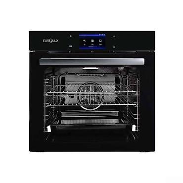 Elektronika: Quraşdırılan elektrik soba Eurolux EU-EO2472CBDW – 75 litr, 2800 Vt — 1