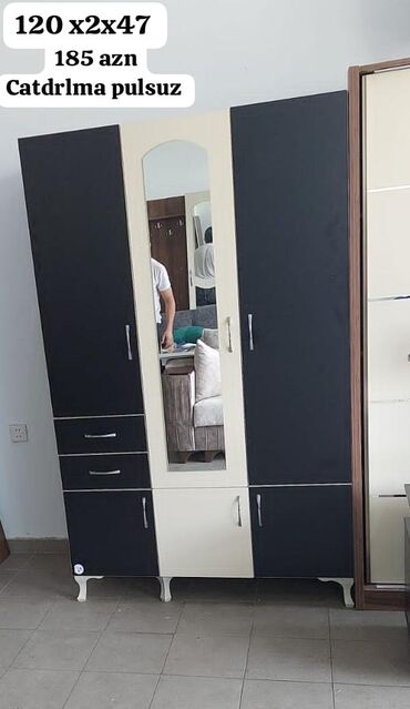 Dolablar: Yeni, Açılan, 3 qapılı Düz dolab, Qarderob, paltar dolabı, Azərbaycan -da lalafo.az — 10 Dolablar: Yeni, Açılan, 3 qapılı Düz dolab, Qarderob, paltar dolabı, Azərbaycan — 10