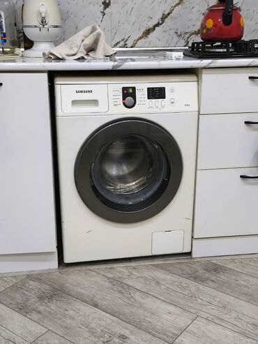 regular paltaryuyan: Paltaryuyan maşın Samsung, 6 kq, İşlənmiş, Avtomat, Qurutma var, Ünvandan götürmə