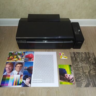 принтер для печати этикеток: Принтер Epson L805 с Wi-Fi полностью рабочий, заводская донорка