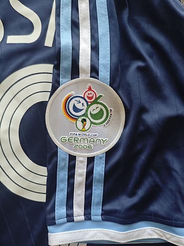 baş geyimi: Futbolka, Adidas, L, rəng - Mavi — 3