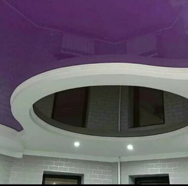 Натяжной потолок: Натяжной потолок Матовое, 3D потолки, Глянцевое Гарантия — 9