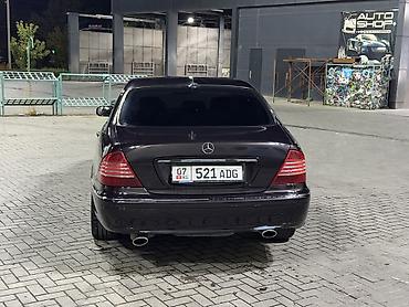 e63 bmw: Mercedes-Benz S-Class: 2002 г., 5.5 л, Седан — 3
