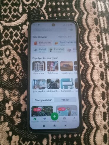 redmi 12c kabro: Redmi 12, 8 GB, rəng - Qara, Barmaq izi
