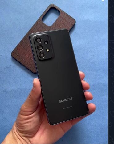 телефон флай 529: Samsung Galaxy A33 5G, Новый, 128 ГБ, цвет - Черный, 2 SIM
