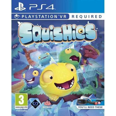 Игры для PlayStation: Оригинальный диск!!! Squishies VR (PS4, англ. версия) Исследуйте