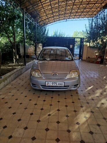 арзан машиналар ош: Toyota Corolla: 2005 г., 1.6 л, Механика, Бензин, Седан
