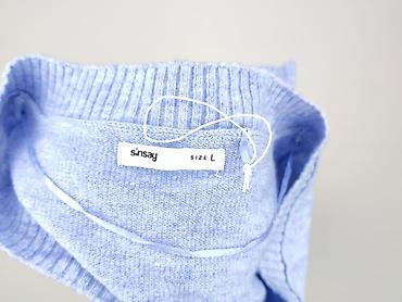niebieski sweter: Sinsay, Sweter damski, rozmiar L — 4