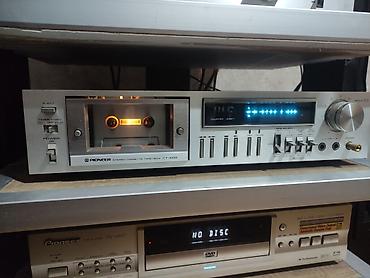 Səs gücləndiriciləri: - Onkyo AV RECEİVER TX-SR304E - Pioneer CT-400 stereo kaset deki - — 2
