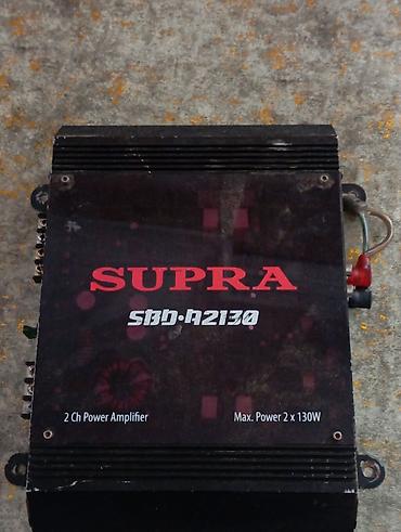 ucuz oyun komputeri: Avtomobil üçün audio dəst: SUPRA SBD-A2130 gücləndirici + KENWOOD — 1