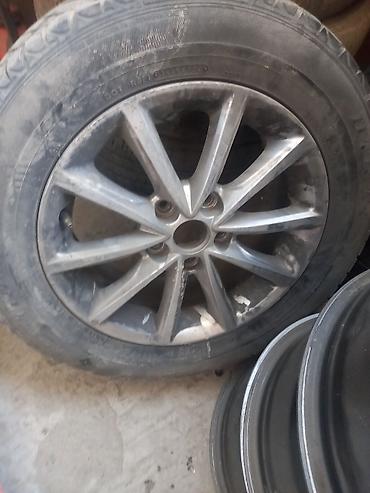 15 disk type 1: Литые Диски R 16 Hyundai, Комплект, отверстий - 5, Б/у — 3