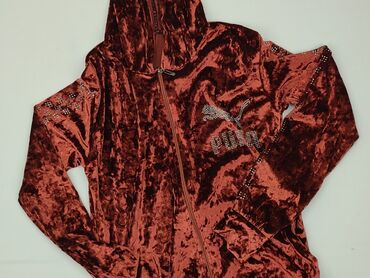 dres welurowy krótkie spodenki: Puma, Women`s hoodie, size S (EU 36)