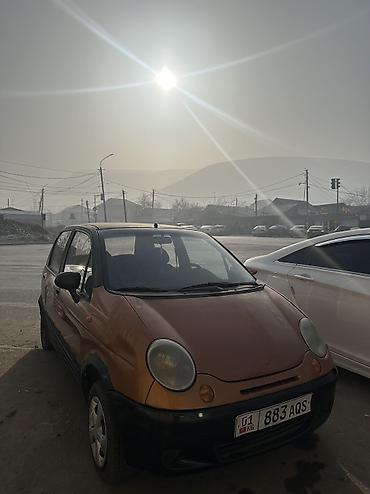 mat: Daewoo Matiz: 2002 г., 0.8 л, Механика, Бензин, Хэтчбэк — 3