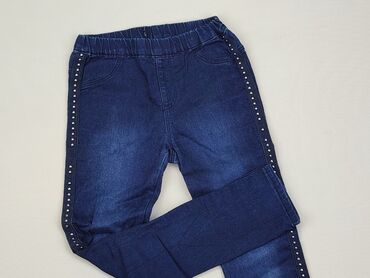 Spodnie jeansowe, 5-6 lat, 110/116, stan - Bardzo dobry