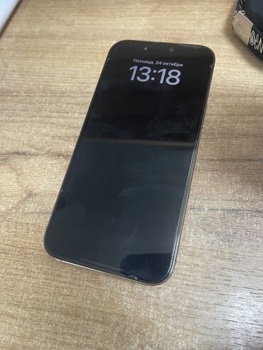 купить игровой ноутбук в бишкеке: IPhone 16 Pro Max, Колдонулган, 256 ГБ, Алтын, Заряддоочу түзүлүш, Коргоочу айнек, Кабель, 100 %