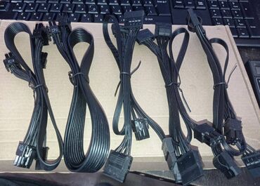 кабель sata: Комплект кабелей для модульного блока питания DeepCool, кабель PCIe