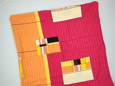 posciel 160x200: Kołdra/pled dwustronny w geometryczny wzór - Kolory: intensywny róż — 1