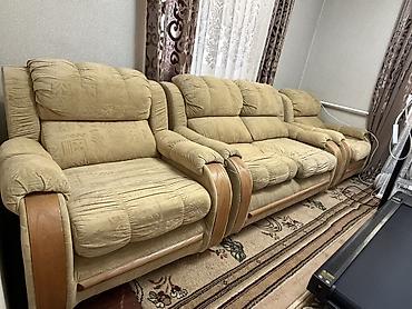 Прямые диваны: Прямой диван, Б/у — 7