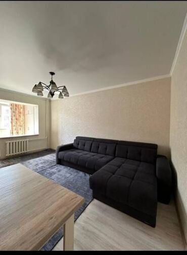 3 комнатная квартира 104 серии бишкек: 1 комната, 34 м², 105 серия, 7 этаж, Евроремонт